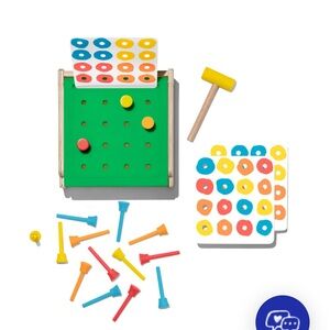 Investigator Play - Colorful Hammer Peg Board Toy